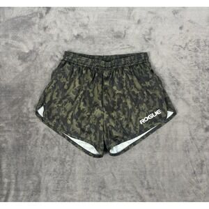 Rogue Women's Camo Shorts Gym Workout Running Cross Fit M